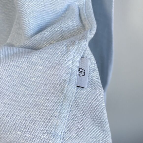 Ted Baker Men's Linen Cotton Knit Casual Shirt 3 / M Coastal Resort Summer - Picture 6 of 16